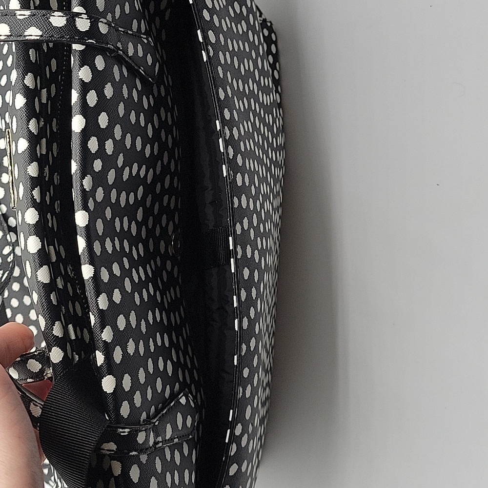 KATE SPADE Musical Dot Diaper Bag Black White - Picture 7 of 16